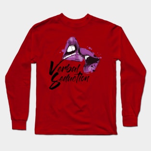 Verbal Seduction logo Long Sleeve T-Shirt